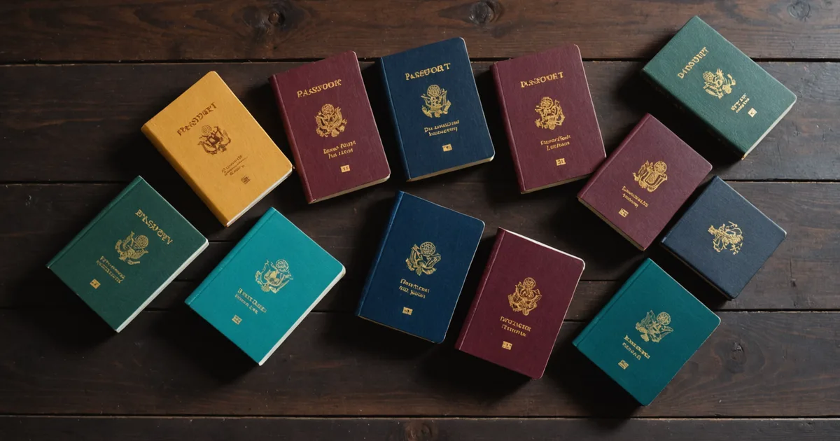 Diverse cultural elements representing international travelers to Japan